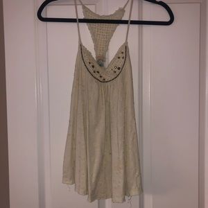 Free people tunic - split back